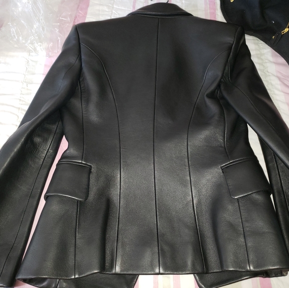 Balmain Leather Blazer - Picture 4 of 10
